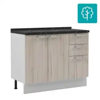 Falabella Mueble base 3 puertas cubierta oferta