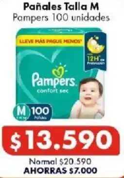 Super Bodega a Cuenta Pañales Talla M 100 Unidades oferta