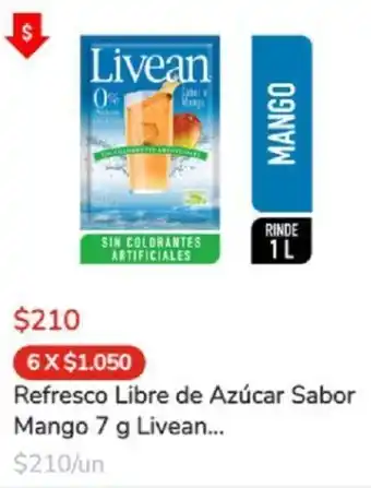 Super Bodega a Cuenta Refreshco Libre de Azúcar Sabor Mango 7g oferta