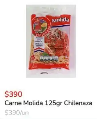 Super Bodega a Cuenta Carne Molida 125g Chilenaza oferta