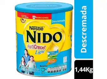 Ripley Leche en polvo nido® forticrece® descremada tarro 1440g oferta