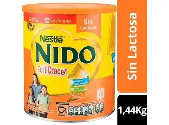 Ripley Leche en polvo nido® forticrece® sin lactosa tarro 1440g oferta