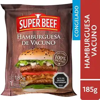 Santa Isabel Hamburguesa vacuno 185 g oferta