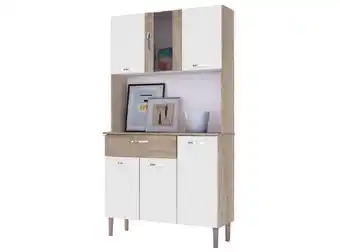 Ripley Mueble de cocina pan 6 puertas oferta