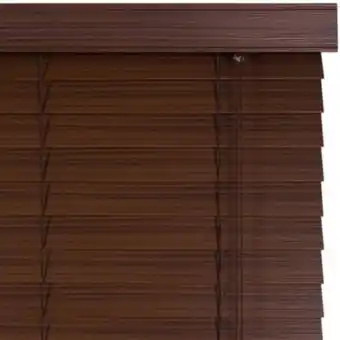Linio Persiana madera 160x165 cm café oferta