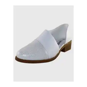 Linio Zapato bajo abierto blanco danicolle oferta