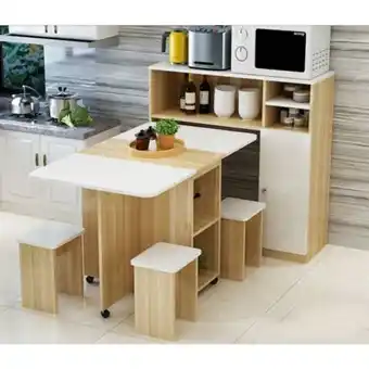 Linio Comedor plegable multifuncional nativo blanco oferta