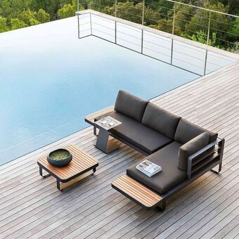 Rosen Seccional de terraza cervia 4 piezas oferta