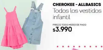 Tottus Cherokee- Allbasics Todos Los Vestidos Infantil oferta