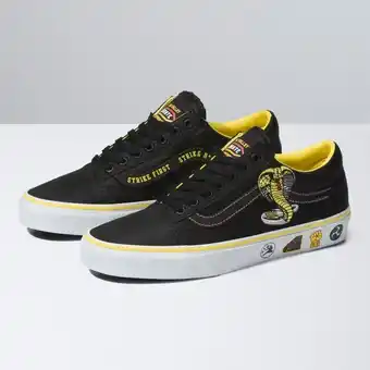 Vans Zapatillas ua old skool cobra kai black/yellow/white oferta