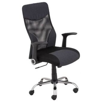 Linio Silla ergonómica capricornio 104x63x62 cm negro oferta