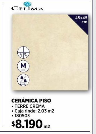 Construmart Cerámica piso oferta