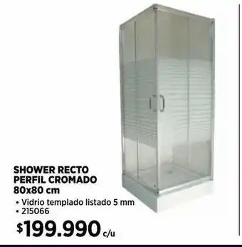 Construmart Shower ducha cuadrado oferta