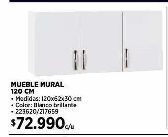 Construmart Muebles de cocina 120cm oferta