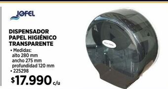 Construmart Dispensador higienico trans/humo jofel oferta