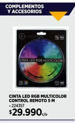 Construmart Cinta led rgb oferta