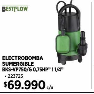 Construmart Electrobomba oferta