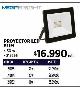 Construmart Proyector led oferta