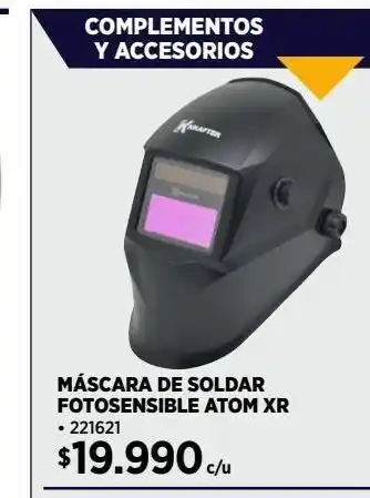 Construmart Máscara de soldar oferta