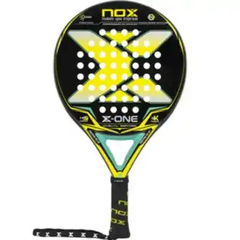 Pala pádel x-one amarilla/verde