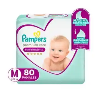 Linio Pañal pampers premium care m-80 pañales oferta
