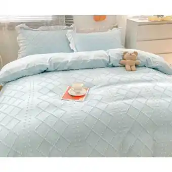 Linio Set ropa de cama sabanas funda de plumon king hm35 oferta