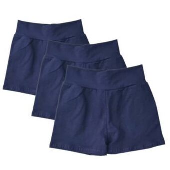 Linio Pack 3 calzas short niña 100% algodon nacional oferta