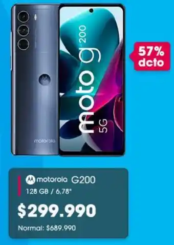 Abcdin Motorola G200 128GB/6,78" oferta