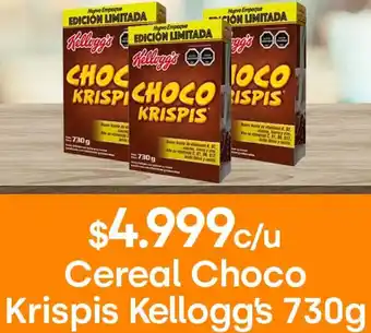 Jumbo Cereal Choco Krispis Kellogg's 730g oferta