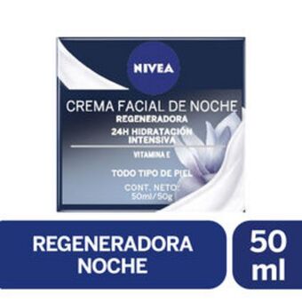 Salcobrand Crema facial hidratante regeneradora noche nivea 50ml oferta