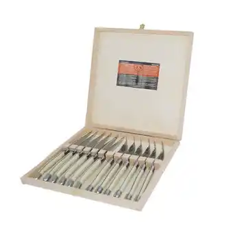 Set cubiertos 12 pzs