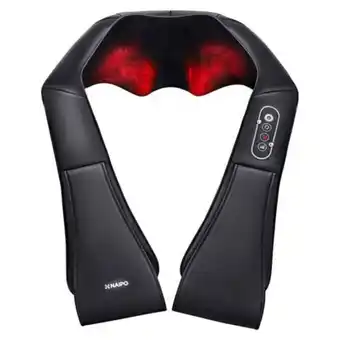 Linio Masajeador shiatsu de cuello y espalda con calor naipo mgs-150dc oferta