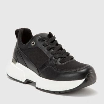 Falabella Basement zapatilla urbana mujer negra oferta