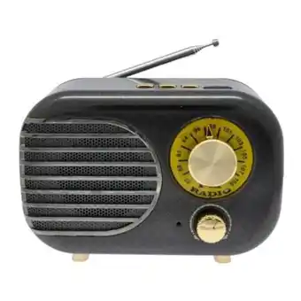 Linio Radio parlante vintage reproductor retro bluetooth altavoz oferta