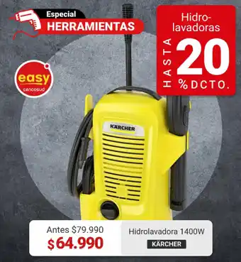 Easy Hidrolavadora 1400W Kärcher oferta
