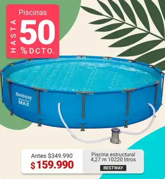 Easy Piscina Estructural Bestway 4,27m - 10220 litros oferta