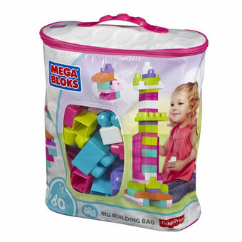 Lider Juguete Gran Bolsa Rosa para Construir (80 Piezas) oferta