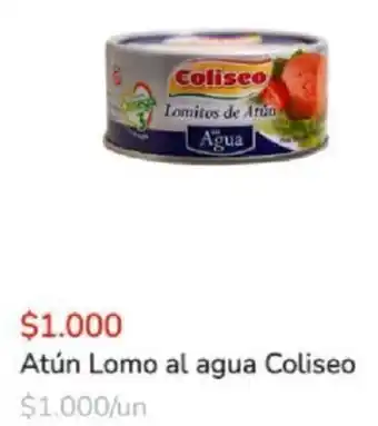 Super Bodega a Cuenta Atún Lomo al Agua Coliseo 170g oferta