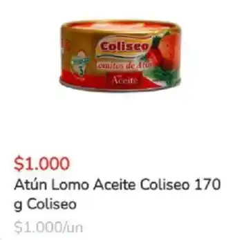 Super Bodega a Cuenta Atún Lomo Aceite Coliseo 170g oferta