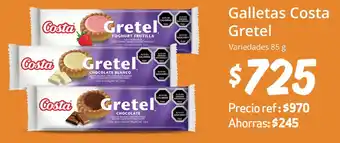 Unimarc Galletas Gretel Costa 85g oferta