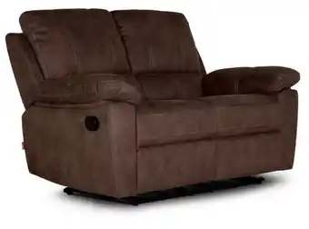 Ripley Rosen sofá reclinable bruno 2 cuerpos marrón oferta