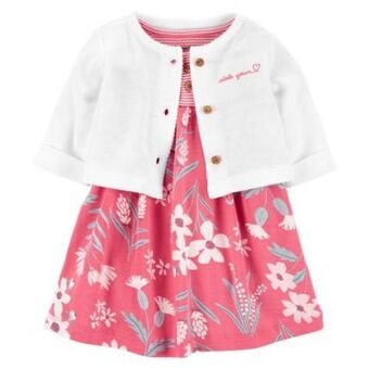 Linio Conjunto 2 piezas vestido y chaleco bebe niña oferta