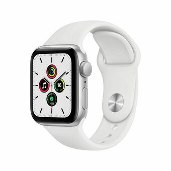 Lider Apple Watch SE GPS 40mm Silver Aluminium Case with White Sport Band oferta