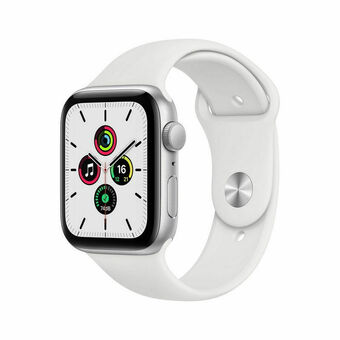 Lider Apple Watch SE GPS 44mm Silver Aluminium Case with White Sport Band oferta
