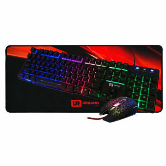 Lider Kit Gamer 3 en 1 Teclado + Mouse + Mouse Pad oferta