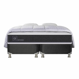 Lider Box Spring Ortopedic B5 Black 2 Plazas BD + Almohada + Plumón oferta