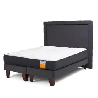 Falabella Cama europea funcional king + respaldo oferta