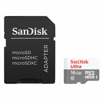 Lider Tarjeta de Memoria MicroSD 16 GB con Adaptador oferta