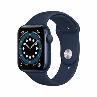 Lider Apple Watch S6 GPS 44mm Blue Aluminium Case with Deep Navy Sport Band oferta