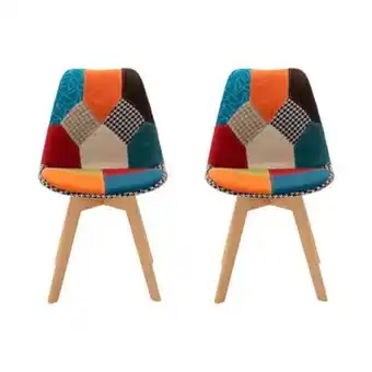 Pack 2 silla eames color variado